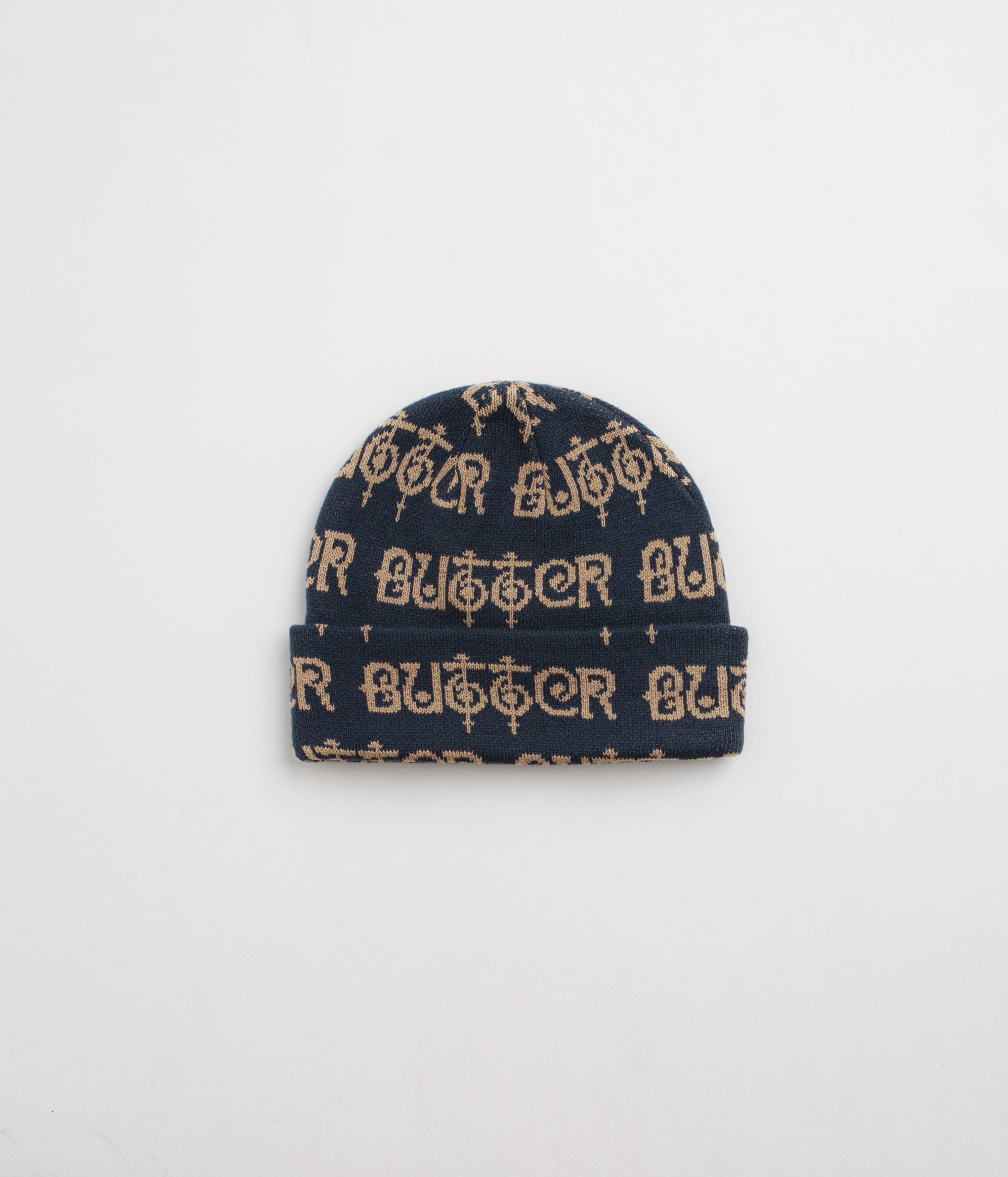 Butter Goods Love Dance Beanie in Dark Blue