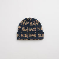 Butter Goods Love Dance Beanie - Dark Blue thumbnail