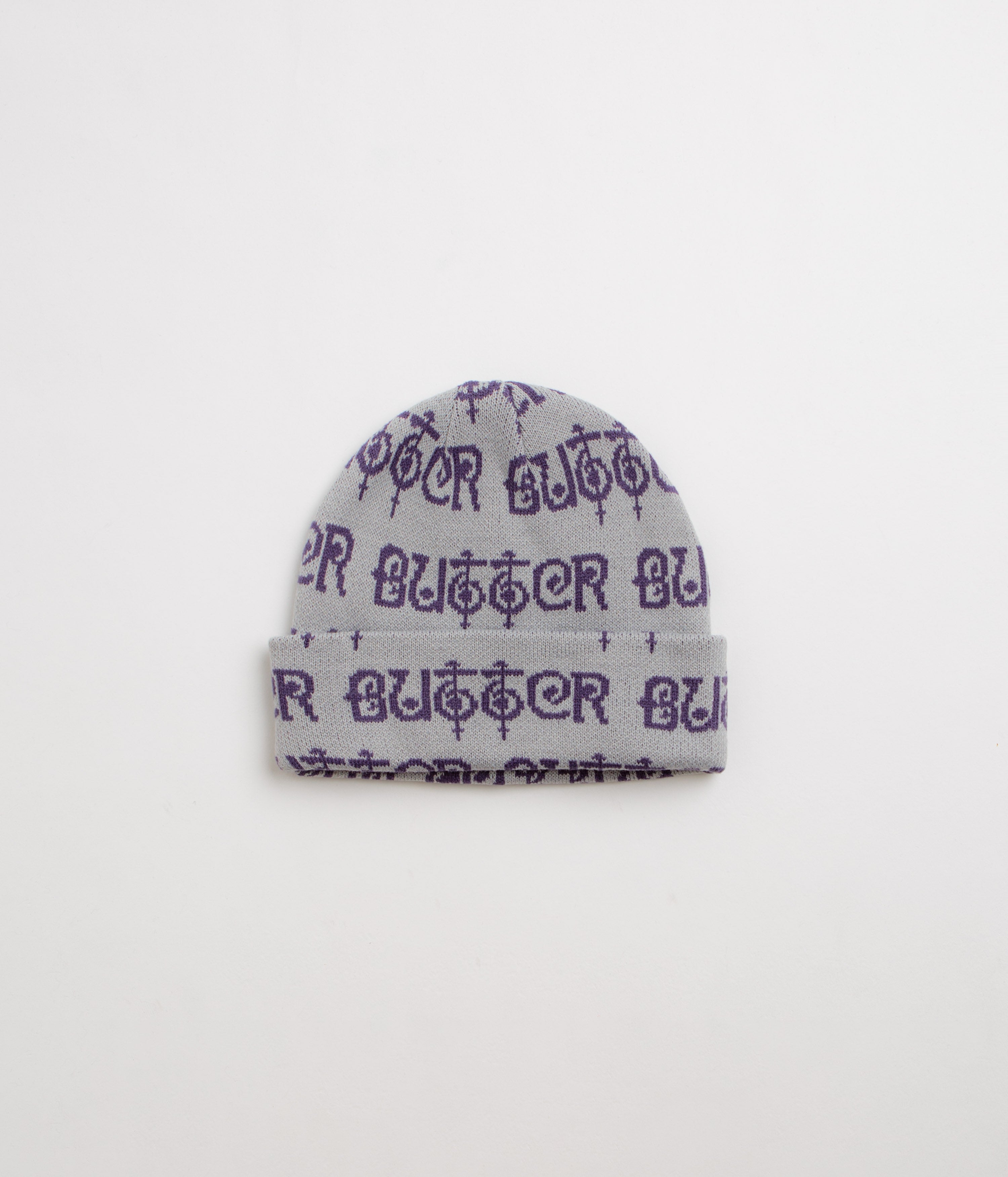 Butter Goods Love Dance Beanie in Grey