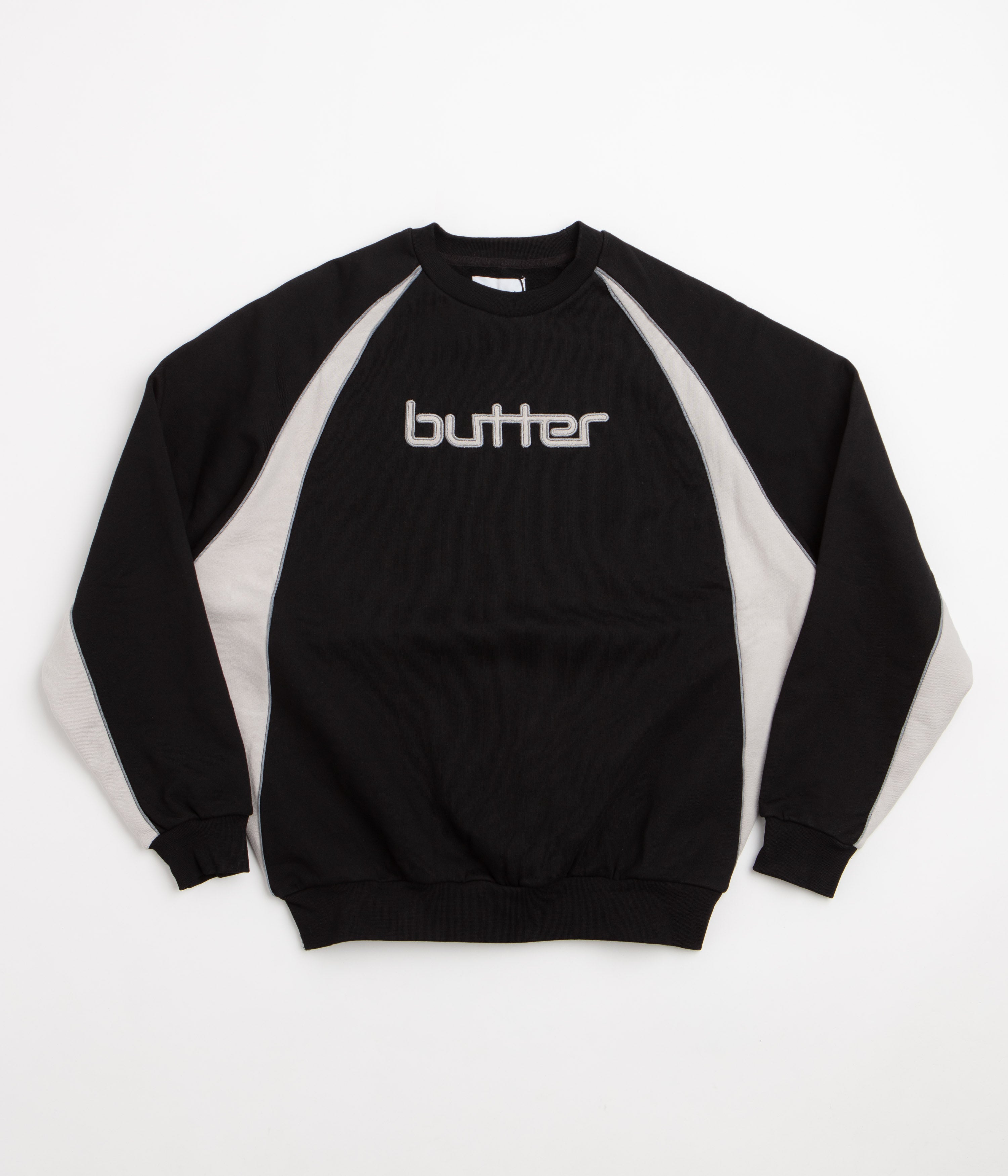 Butter Goods Match Crewneck Sweatshirt - Black