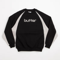 Butter Goods Match Crewneck Sweatshirt - Black thumbnail