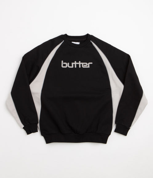 Butter Goods Match Crewneck Sweatshirt - Black