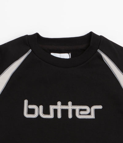 Butter Goods Match Crewneck Sweatshirt - Black
