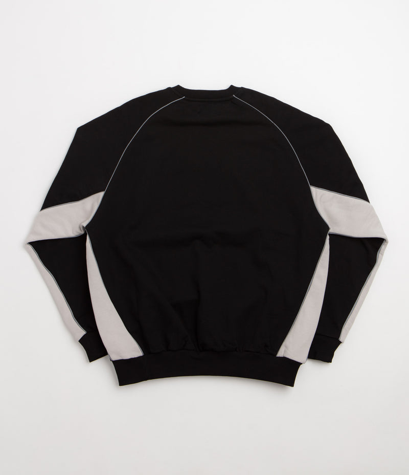 Butter Goods Match Crewneck Sweatshirt - Black, view 15