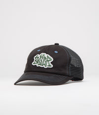 Butter Goods Melt Trucker Cap in Black