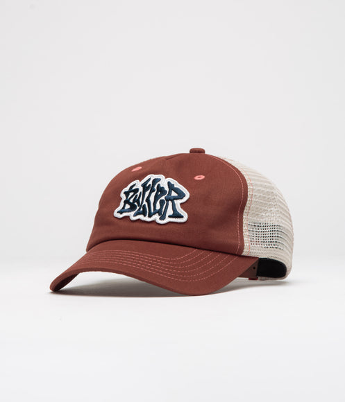 Butter Goods Melt Trucker Cap - Brick