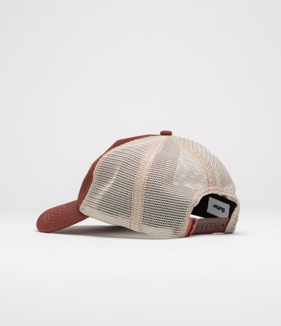 Butter Goods Melt Trucker Cap - Brick