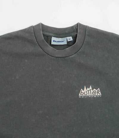 Butter Goods Mountain Equipment T-Shirt - Washed Black