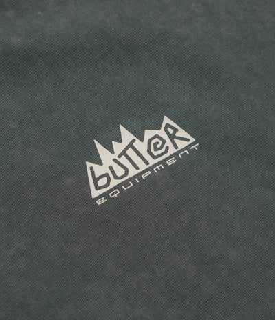 Butter Goods Mountain Equipment T-Shirt - Washed Black