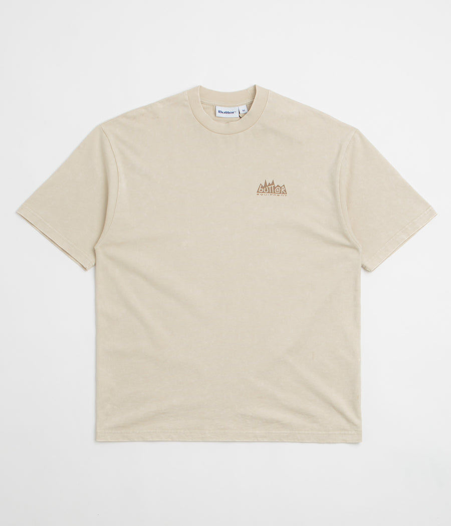 Butter Goods Mountain Equipment T-Shirt - Washed Ivory