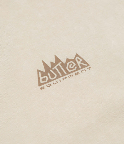 Butter Goods Mountain Equipment T-Shirt - Washed Ivory