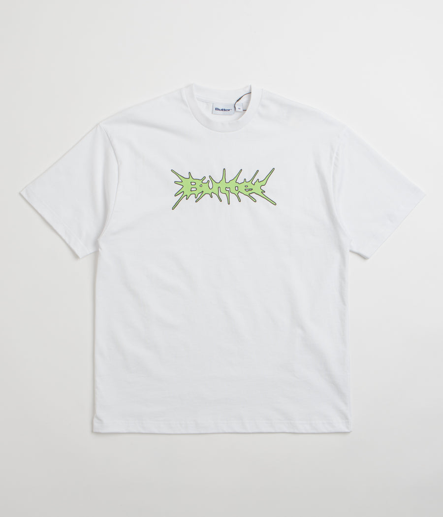 Butter Goods Nail Logo T-Shirt - White
