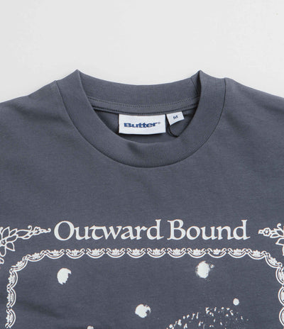 Butter Goods Outward Bound T-Shirt in Slate
