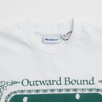Butter Goods Outward Bound T-Shirt in White thumbnail