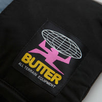 Butter Goods Pace Side Bag in Black and Blue thumbnail