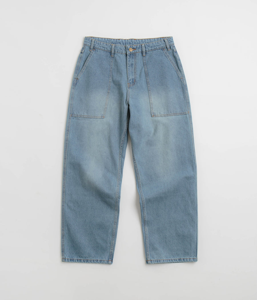 Butter Goods Patch Pocket Jeans in Faded Blue