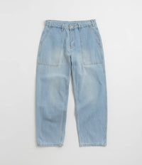 Butter Goods Patch Pocket Jeans in Faded Light Blue