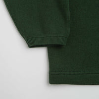 Butter Goods Pier Knit Crewneck Sweatshirt - Moss thumbnail