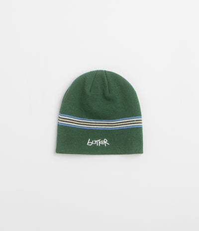Butter Goods Pier Skully Beanie in Moss
