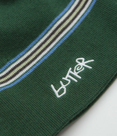 Butter Goods Pier Skully Beanie in Moss