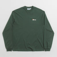 Butter Goods Pigment Dye Long Sleeve T-Shirt - Forest thumbnail
