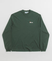 Butter Goods Pigment Dye Long Sleeve T-Shirt in Forest