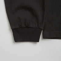 Butter Goods Pigment Dye Long Sleeve T-Shirt - Washed Black thumbnail