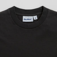 Butter Goods Pigment Dye Long Sleeve T-Shirt - Washed Black thumbnail