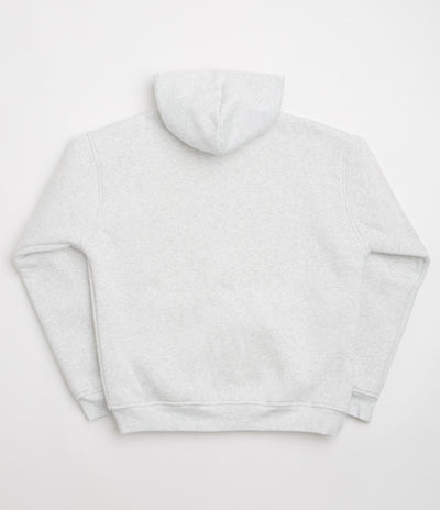 Butter Goods Pile Lined Zip-Thru Hoodie - Ash