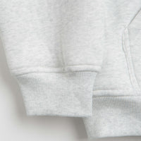 Butter Goods Pile Lined Zip-Thru Hoodie - Ash thumbnail