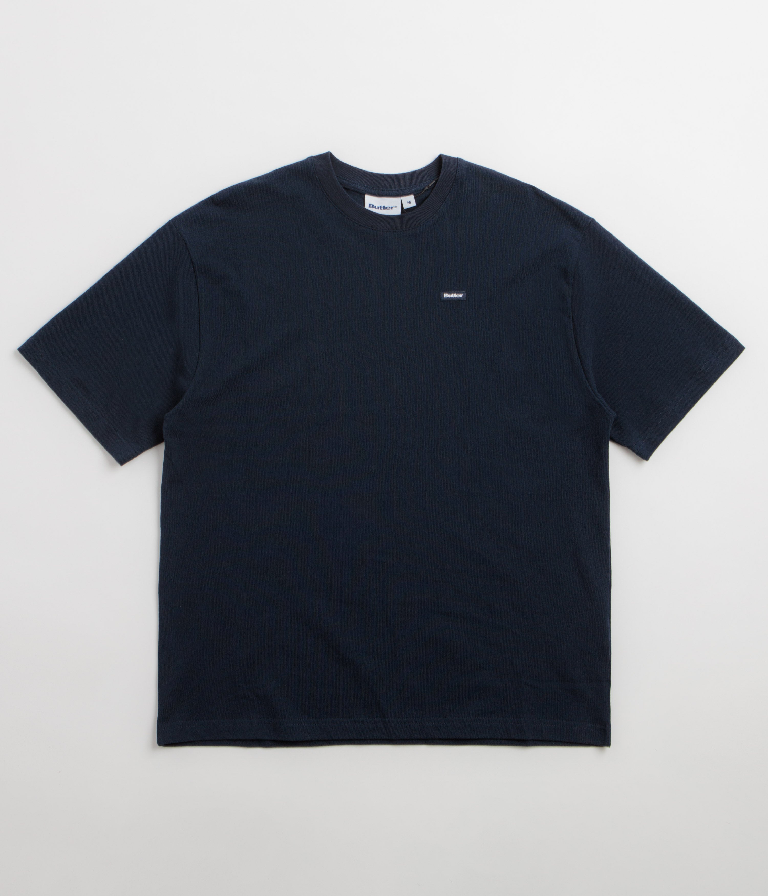 Butter Goods Pique T-Shirt - Dark Blue