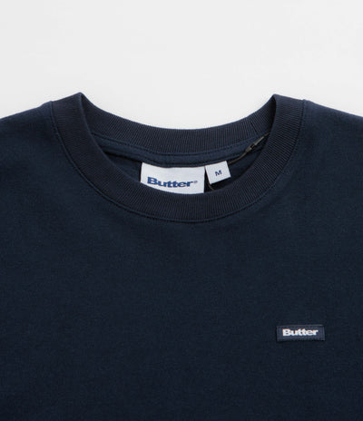 Butter Goods Pique T-Shirt - Dark Blue
