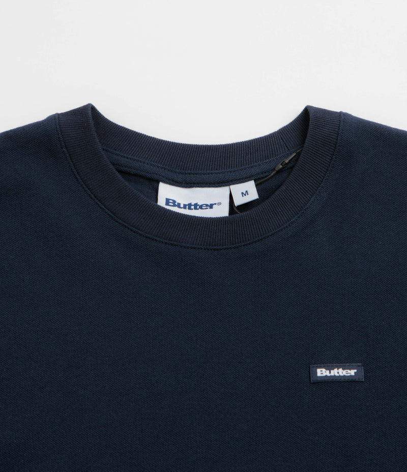 Butter Goods Pique T-Shirt - Dark Blue, view 10
