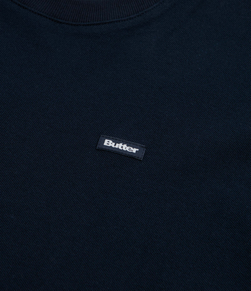 Butter Goods Pique T-Shirt - Dark Blue, view 13