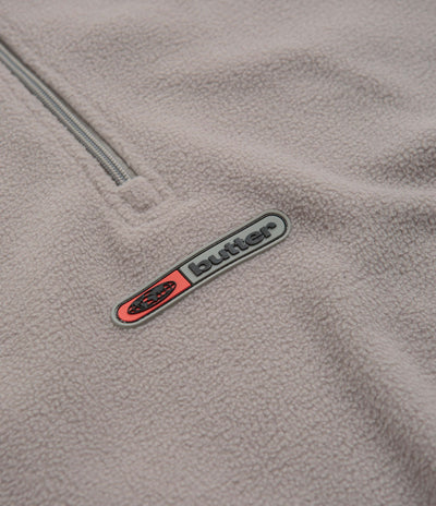 Butter Goods Pitch 1/4 Zip Sweatshirt - Grey