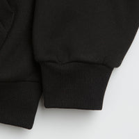 Butter Goods Plaid Applique Hoodie - Black / Brown thumbnail