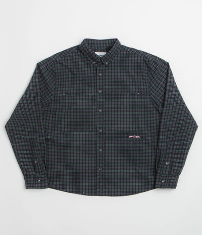 Butter Goods Plaid Shirt - Navy / Forest