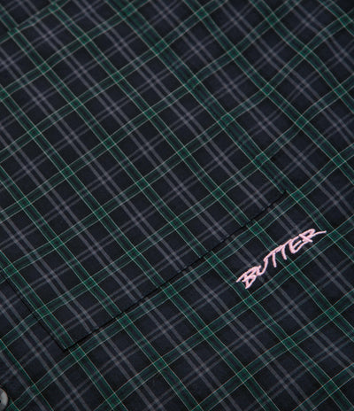 Butter Goods Plaid Shirt - Navy / Forest