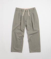 Butter Goods Pleated Trousers - Moss