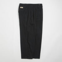 Butter Goods Pleated Trousers - Washed Black thumbnail