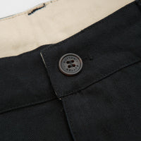 Butter Goods Pleated Trousers - Washed Black thumbnail