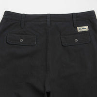Butter Goods Pleated Trousers - Washed Black thumbnail