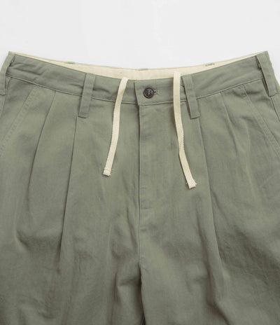 Butter Goods Pleated Trousers - Washed Fatigue