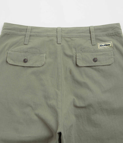 Butter Goods Pleated Trousers - Washed Fatigue