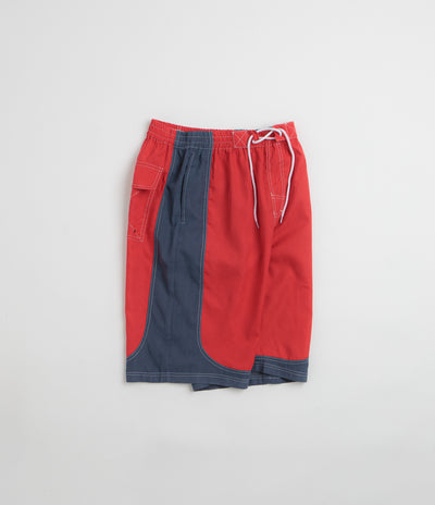 Butter Goods Point Boardshorts - Red / Navy