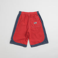 Butter Goods Point Boardshorts - Red / Navy thumbnail
