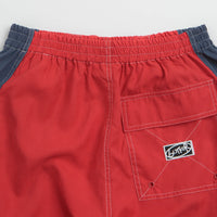 Butter Goods Point Boardshorts - Red / Navy thumbnail