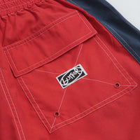 Butter Goods Point Boardshorts - Red / Navy thumbnail