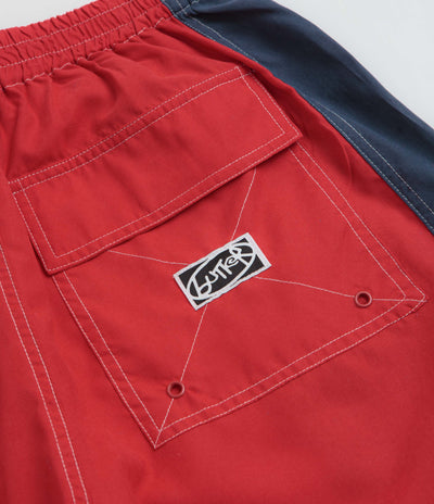 Butter Goods Point Boardshorts - Red / Navy
