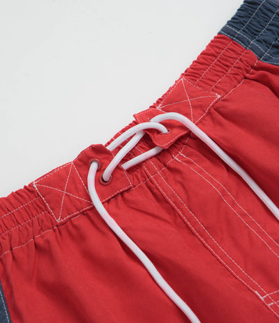 Butter Goods Point Boardshorts - Red / Navy